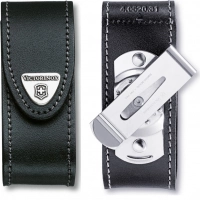 Чехол для ножа Victorinox Leather Belt Pouch, черный, кожа купить в Ульяновске