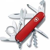 Нож перочинный Victorinox Explorer, сталь X55CrMo14, рукоять Cellidor®, красный купить в Ульяновске