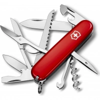 Нож перочинный Victorinox Huntsman, сталь X55CrMo14, рукоять Cellidor®, красный купить в Ульяновске