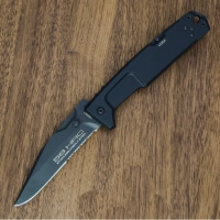 Складной нож Extrema Ratio M.P.C. (Multi Purpose Compact) Black, сталь Bhler N690, рукоять черный антикородал (алюминиевый сплав) купить в Ульяновске