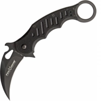 Складной нож Fox Karambit, сталь N690, рукоять стеклотекстолит G-10, чёрный купить в Ульяновске