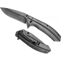 Складной полуавтоматический нож Kershaw Filter K1306BW, сталь 4Cr14, рукоять нержавеющая сталь купить в Ульяновске